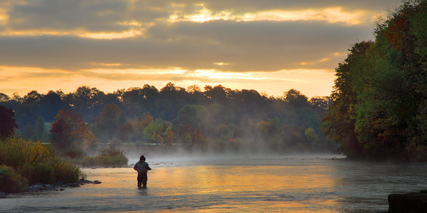 Fishing
                        on the River Tyne - Credit: Roger Clegg